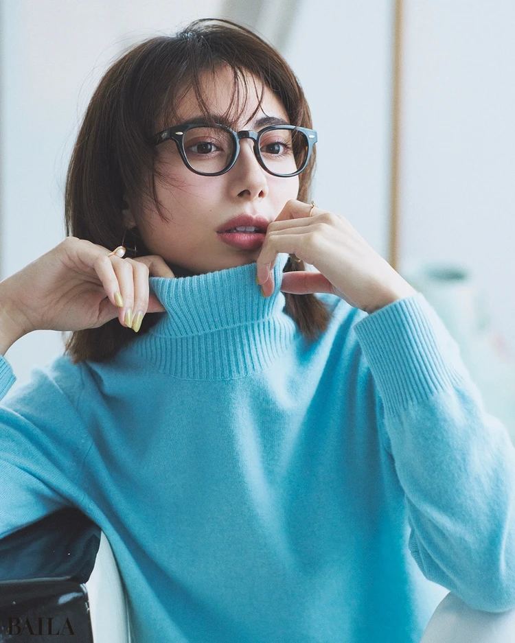 2月14日（土）のコーデ　土屋はずき　ニットコーデ