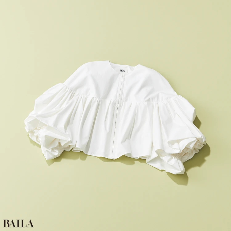 HER ハー シャツ ブラウス フリル HARE｜フリルブラウスシャツ | Rakuten Fashion(楽天