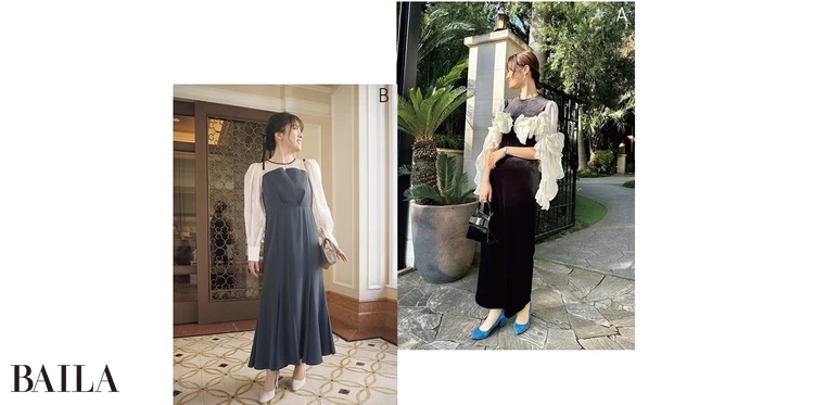 バイラ世代のお呼ばれ服Snap!