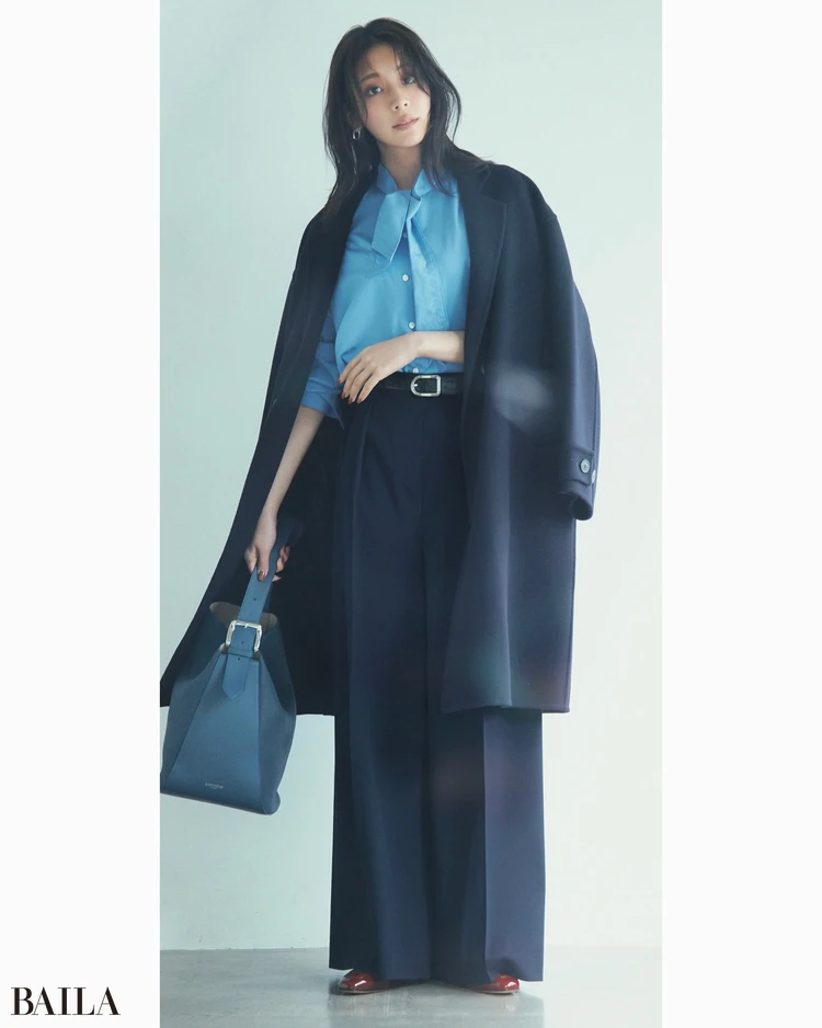 1月15日（木）のコーデ　貴島明日香　パンツコーデ