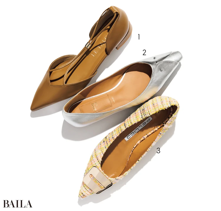 【2026年春の最新フラットシューズ6選】トレンド感あるひとくせデザインで差をつけて！_2