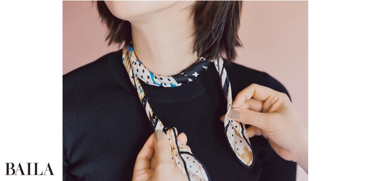 《2》重になるよう巻く