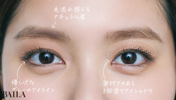 これからの圧なし盛りアイメイク