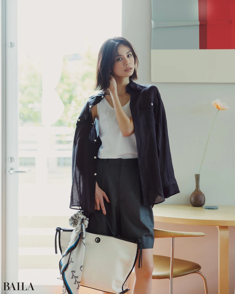 8月29日（金）のコーデ　佐藤晴美のパンツコーデ