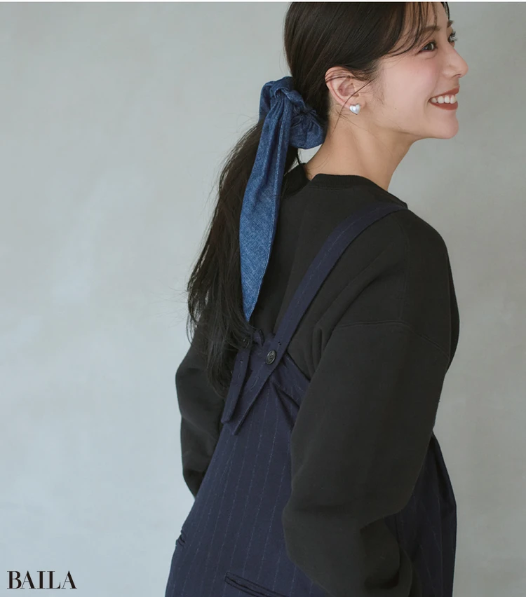 ビッグなリボンつきなら小顔効果も格別！