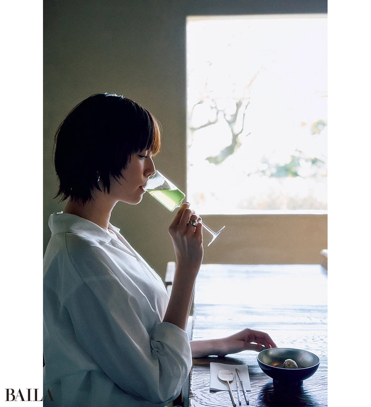 佐藤栞里　都立大学「楳心果（ばいしんか）」