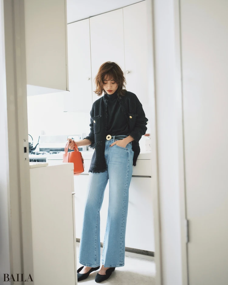 10月19日（日）のコーデ　土屋はずき　パンツコーデ