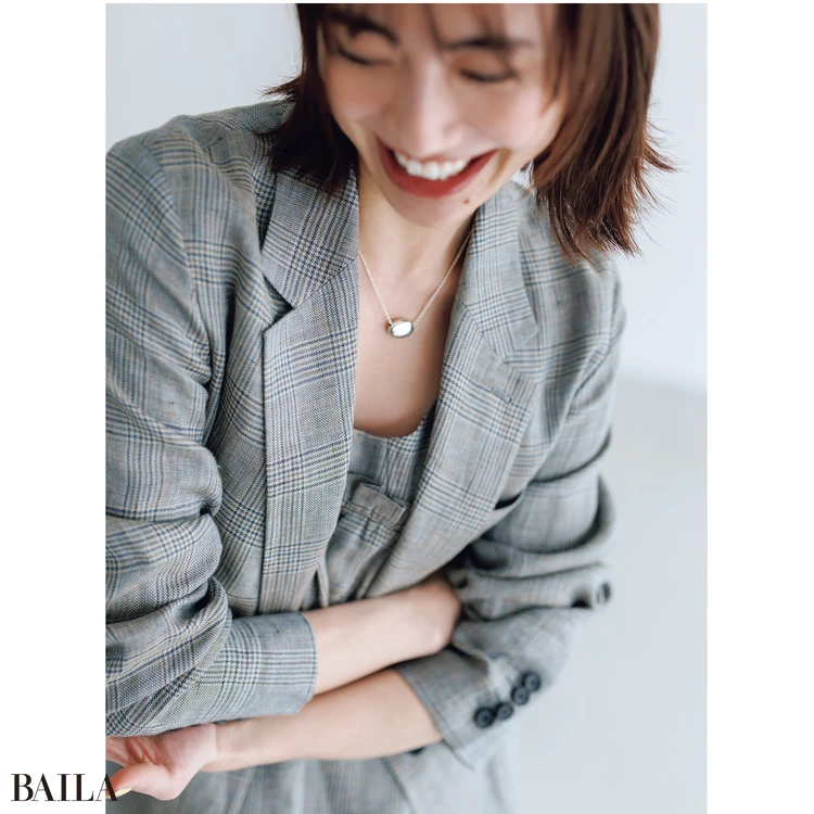 【2026最新】大人ストライプ＆可愛げチェックジャケット4選！いつものコーデが無条件に洒落る♡_5