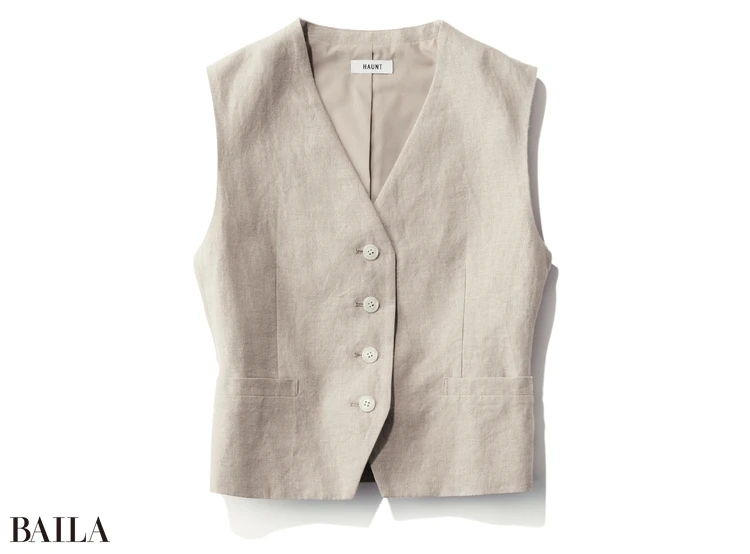 ジレ¥24200/ゲストリスト(ハウント/ハウント代官山)