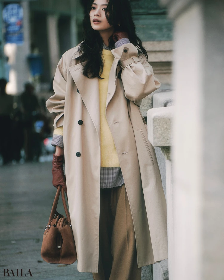 12月2日（火）のコーデ　松木育未　コートコーデ