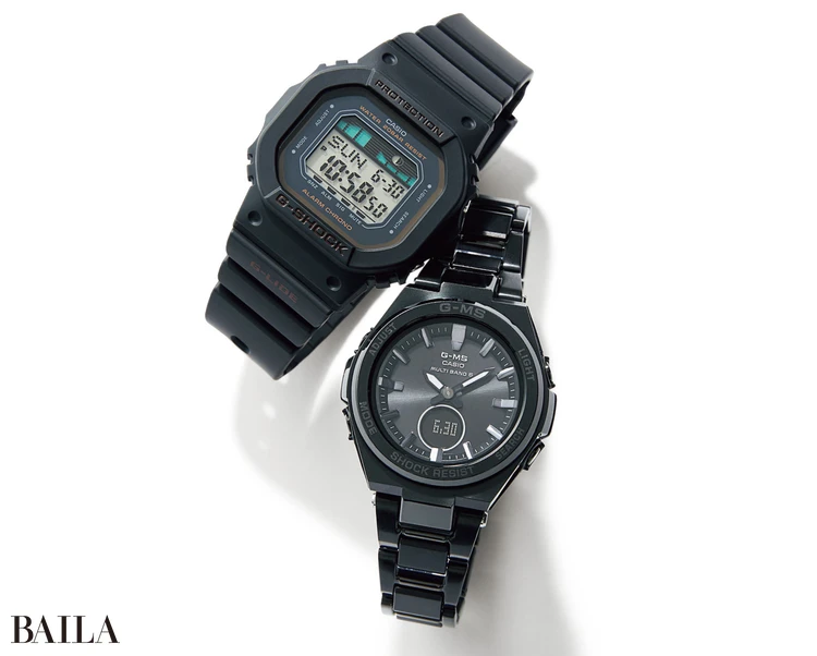 きゃしゃな手首にマッチするスリムなスポーツウォッチ