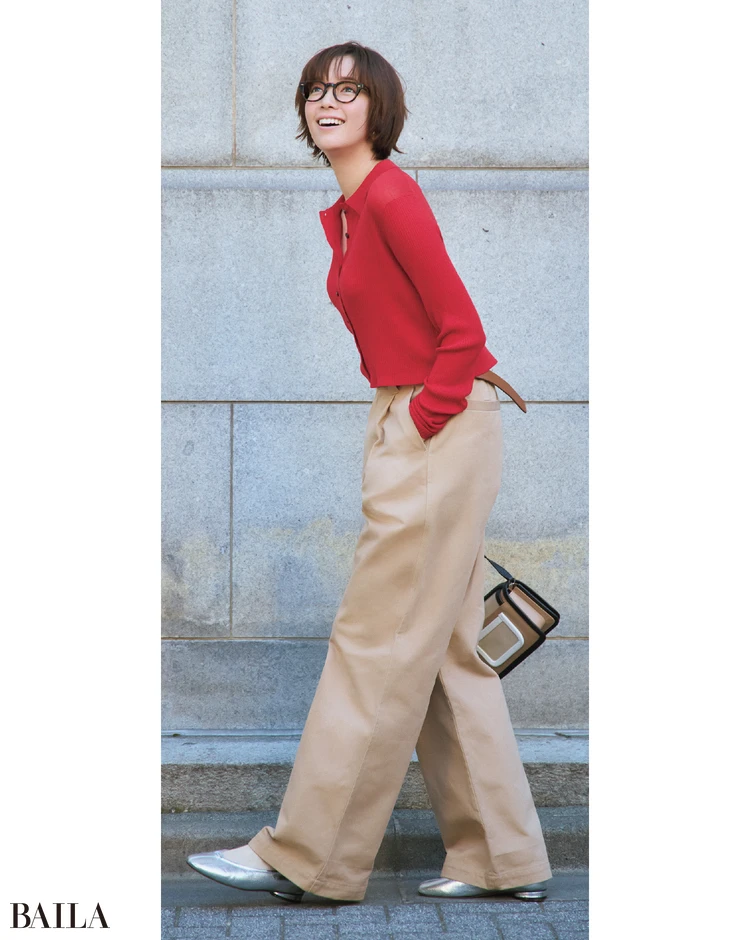 先端まで抜かりのないこだわりで、ワンツーなのにサマ見え