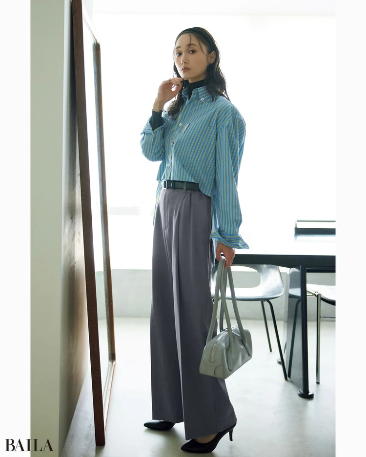 9月7日（日）のコーデ　鈴木友菜　パンツコーデ