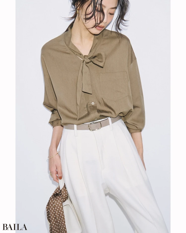 1月6日（火）のコーデ 松木育未　パンツコーデ