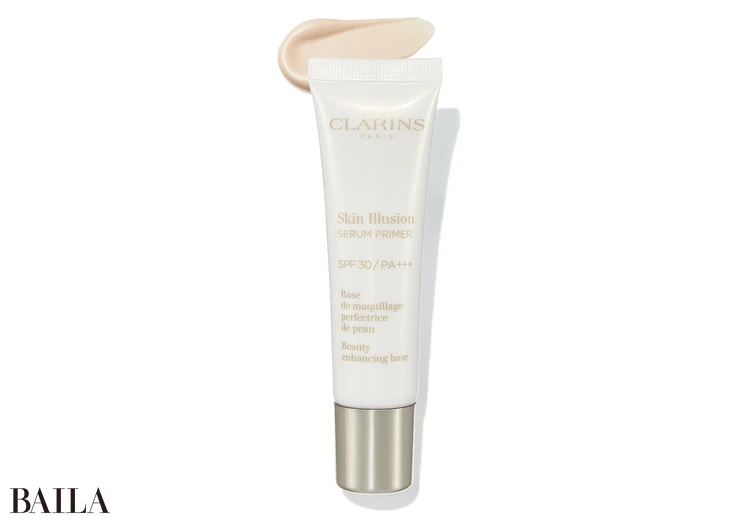 スキン イリュージョン セラム プライマー SPF30・PA+++ 30ml ￥5500／クラランス