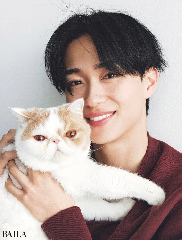 野村康太  愛猫「さんた」