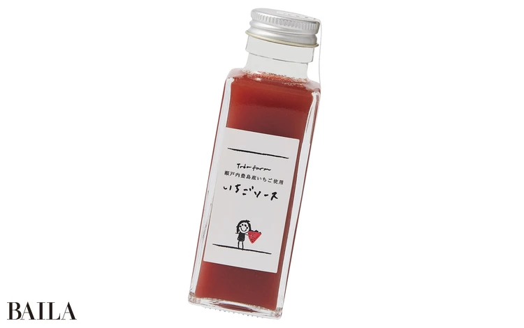 「いちごソース」¥600(本店価格)/多田農園いちご家