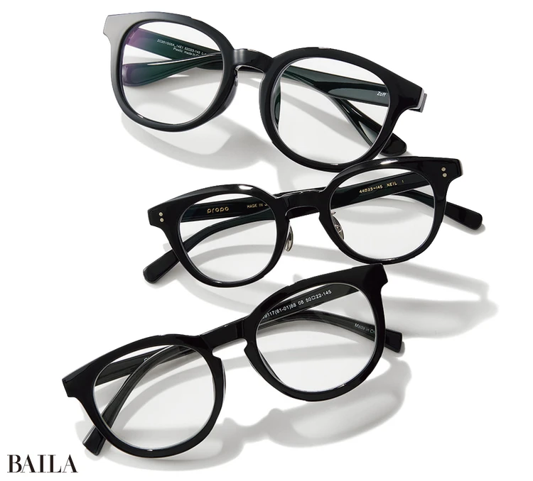 A.黒ぶちメガネを1点投入