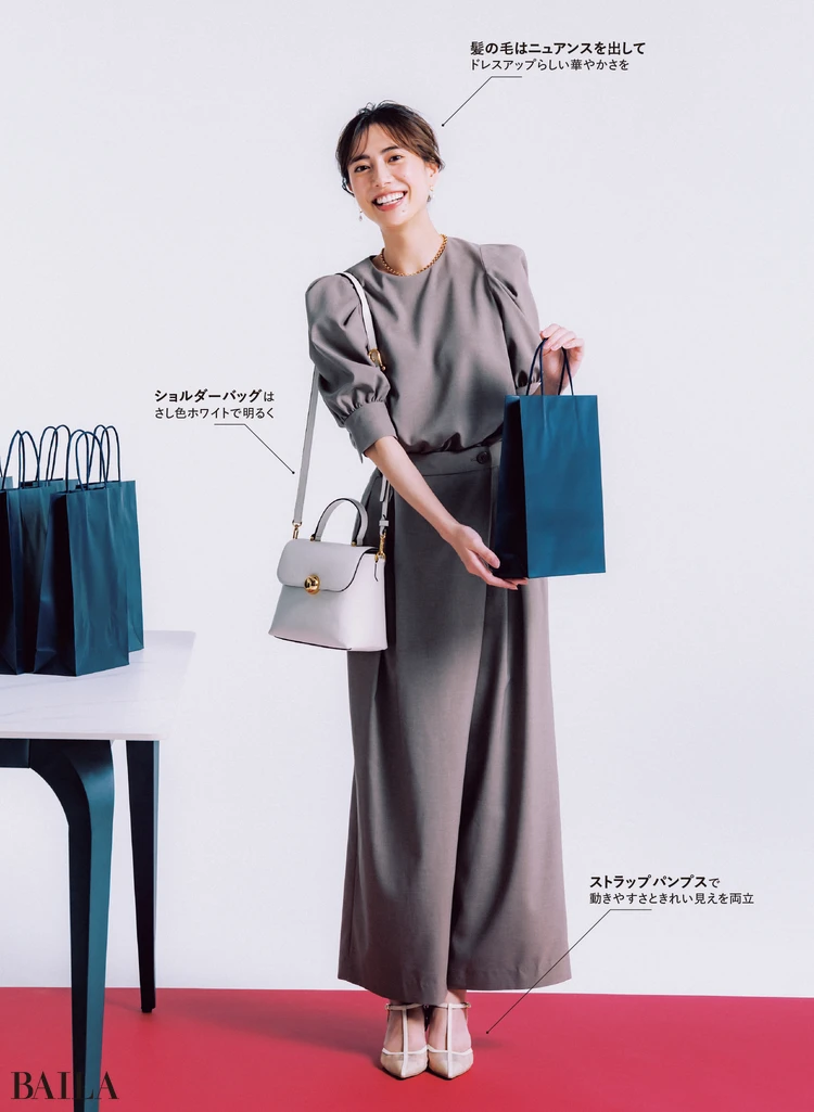 定番グレーをどう着こなす？大人女子グレーコーデ19選！ トップス、ボトムス、全身…グレーを味方に秋冬の着こなしを楽しんで。_2