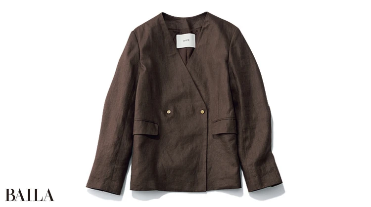 ノーカラージャケット