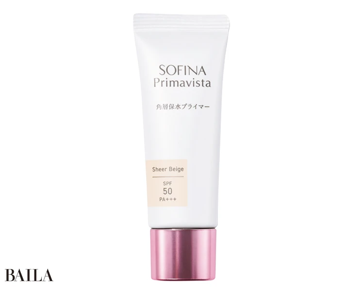 ソフィーナ プリマヴィスタ 角層保水プライマー SPF 50・PA+++ 25g ￥3520（編集部調べ）／花王