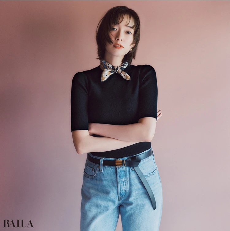 ボウタイ、スカーフ、ベルト…結び方を変えることで＂抜け感＂を演出できます