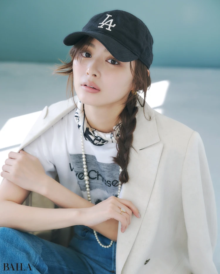 4月8日（水）のコーデ　内田理央　ジャケットコーデ