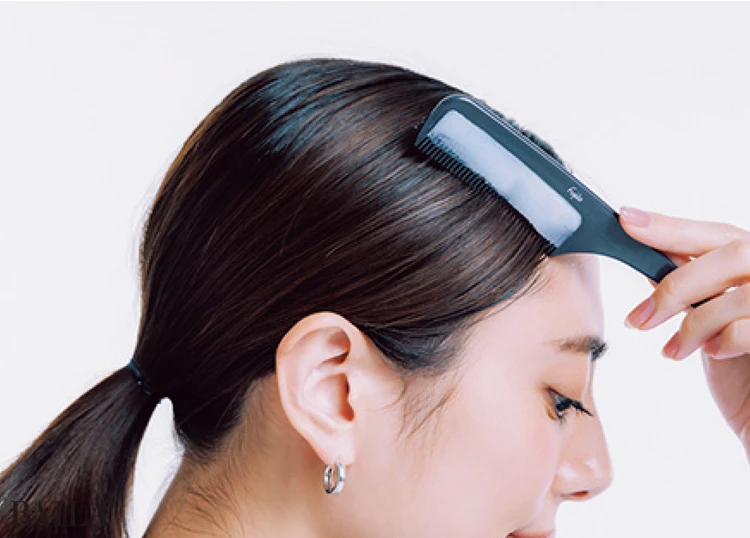 浮いた毛がピタッと密着