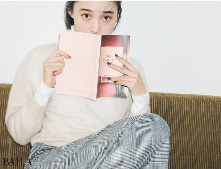 透け感ポロニット-3