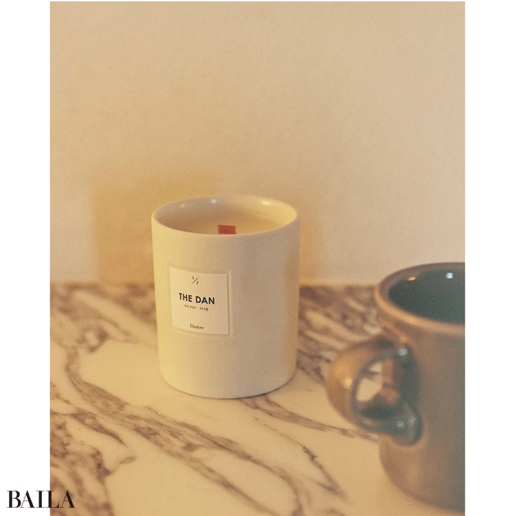 ダンロウのウッドキャンドル