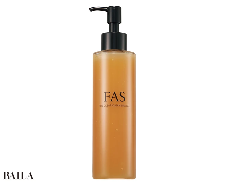 FAS ザ クリア クレンジングジェル 180㎖ ￥5940／シロク