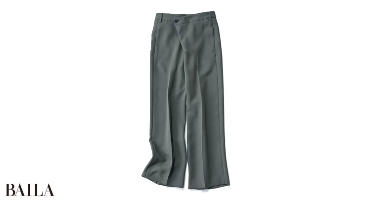 センタープレスパンツ