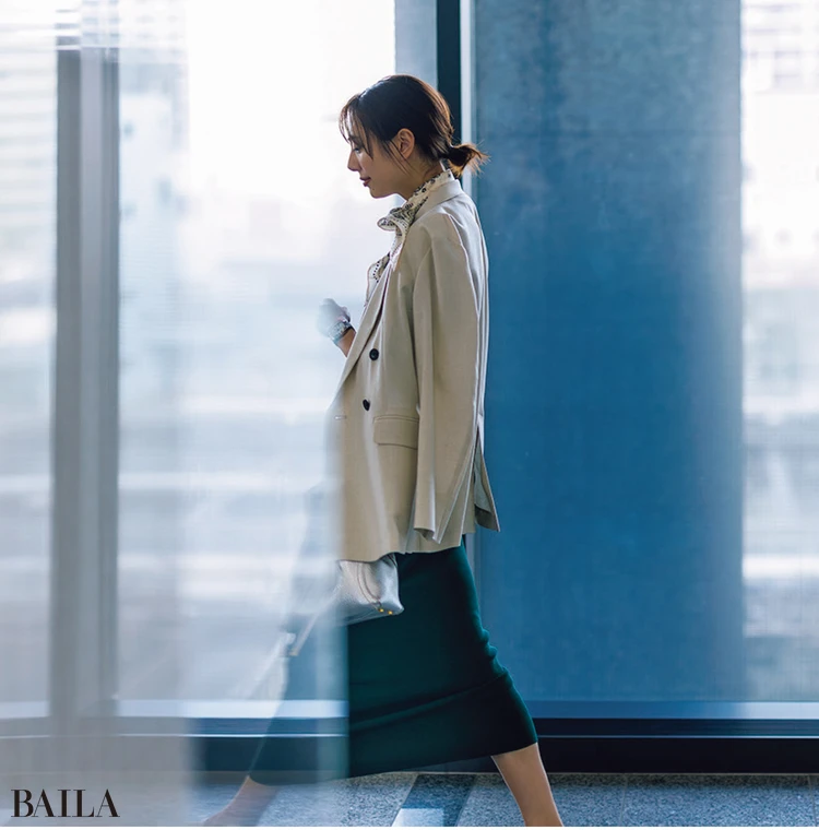 【2026最新】リネン風ジャケット4選！美シルエットなのにシワしらずのストレスフリーできれいを確約_3