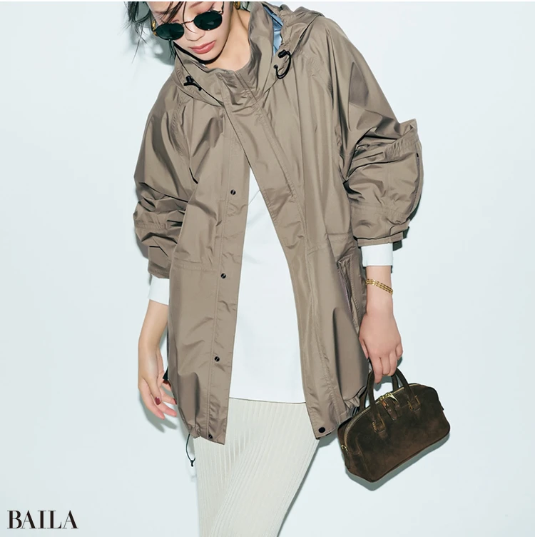 ゆるっ×ピタッの黄金バランスで洗練もスタイルアップも