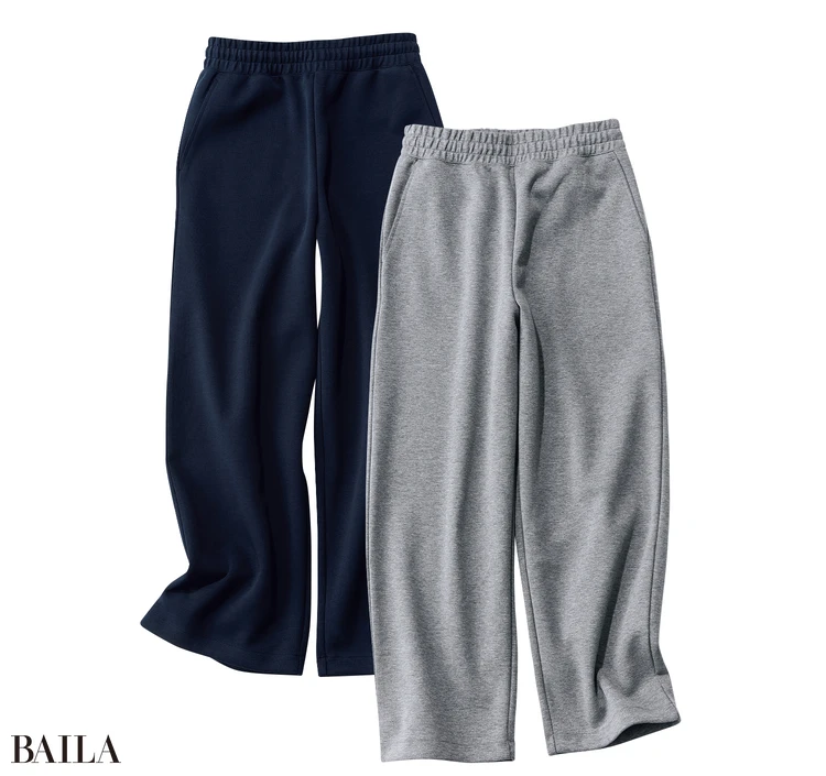 ユニクロ:シーのスウェットワイドパンツ