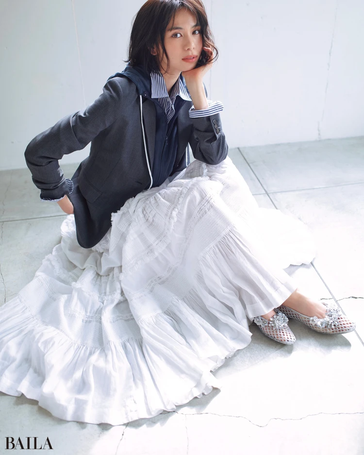 3月29日（日）のコーデ 佐藤晴美　ジャケットコーデ