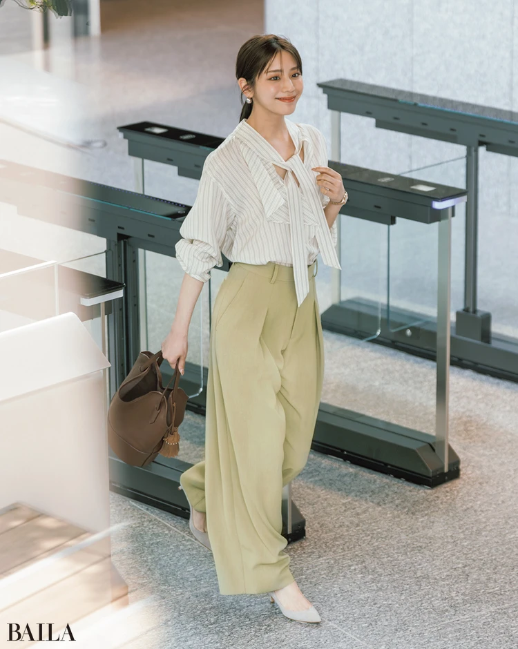 《Day14》早起きして出社いちばんノリ!クリーンにまとめて気分もフレッシュに