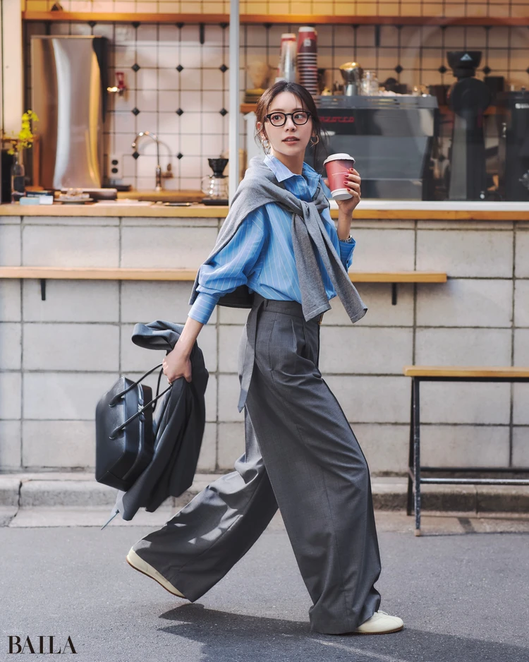 貴島明日香　パンツコーデ