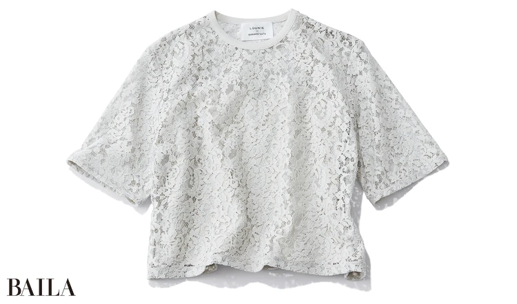 「LOUNIE(ルーニィ)」のレースブラウス