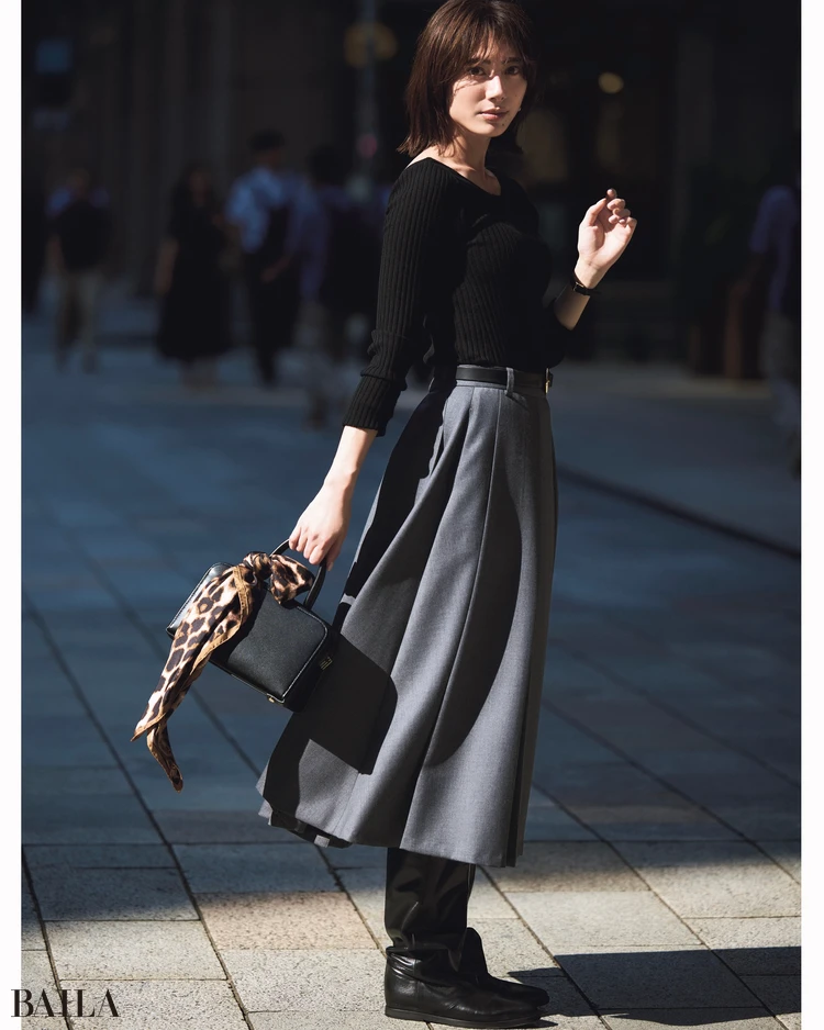 10月10（金）のコーデ　土屋はずき　スカートコーデ