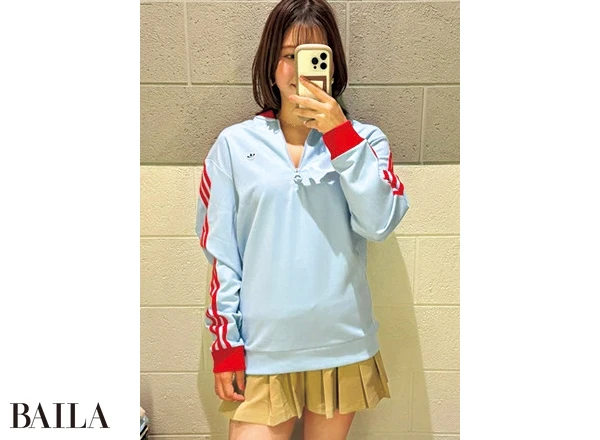 藤岡あいりさん　ファッション