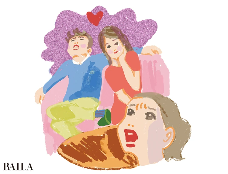 「わたしのほうが つきあいが長いのに、 こんなポッと出の男に とられた」と 思って悲しくなった