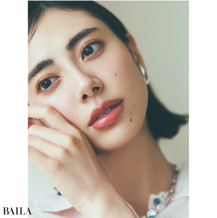 とにかく最初の1枚が命！明るめリップで写真映え