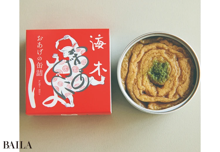 海木ほのじのおあげにほのじ だしのお揚げ缶