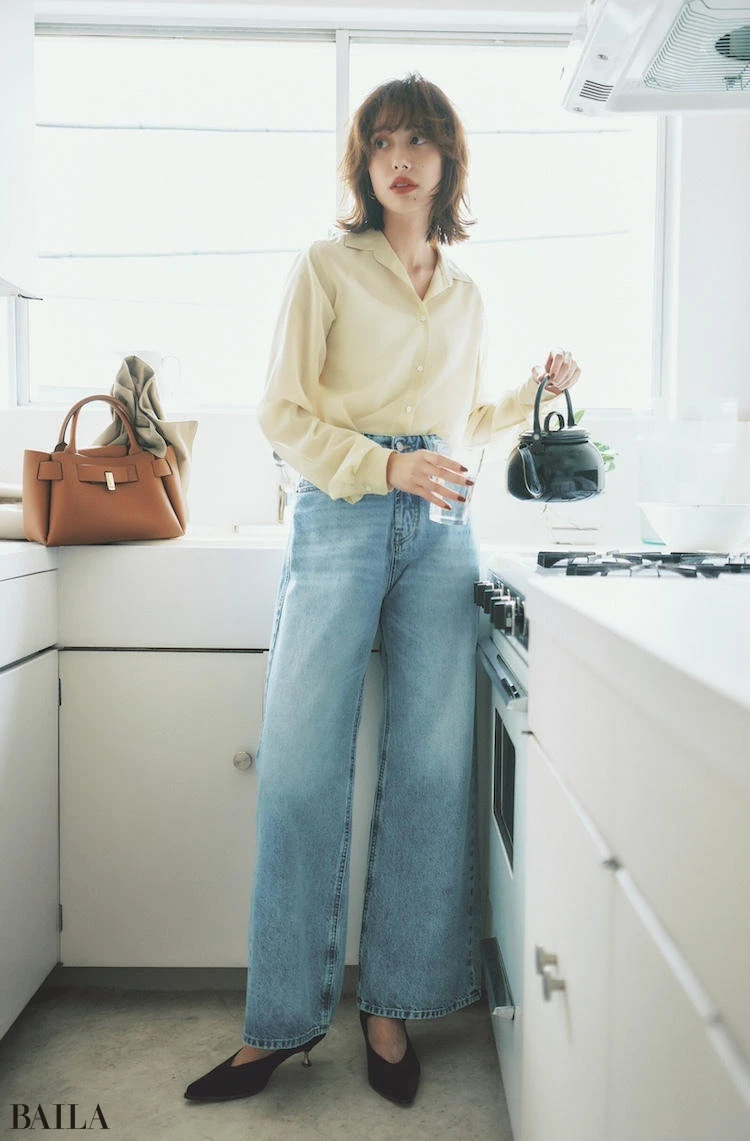 きれいめカジュアル デニム