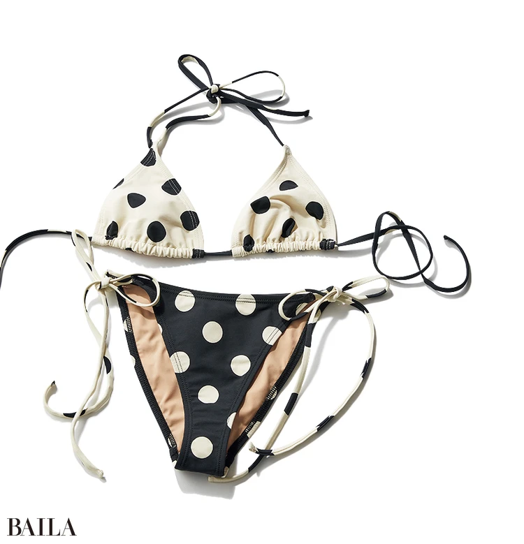 2025水着新作トップ¥25300・ボトム¥25300/ロンハーマン(ヌー スイム)