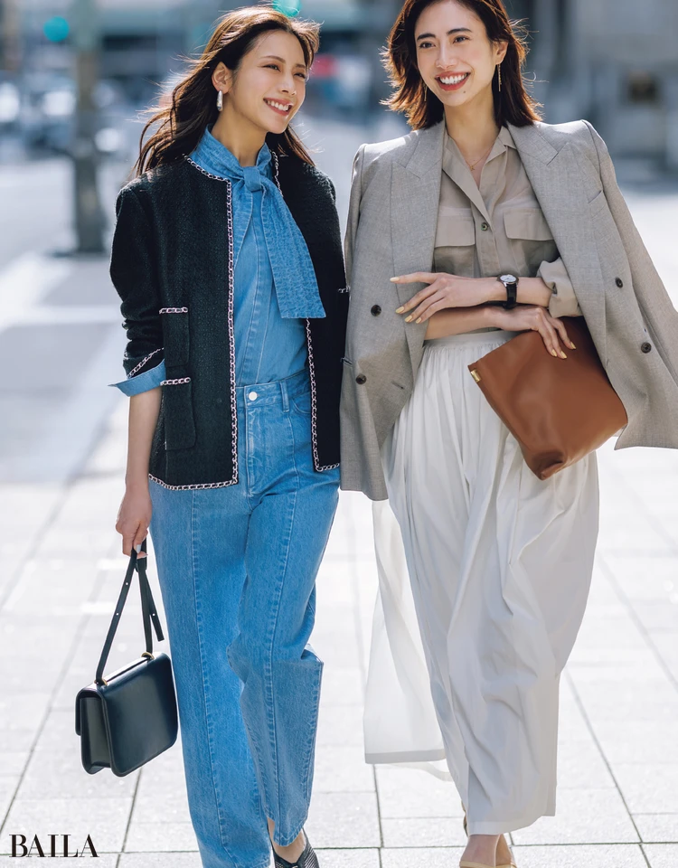 ネオツイード　軽やかボクシー　