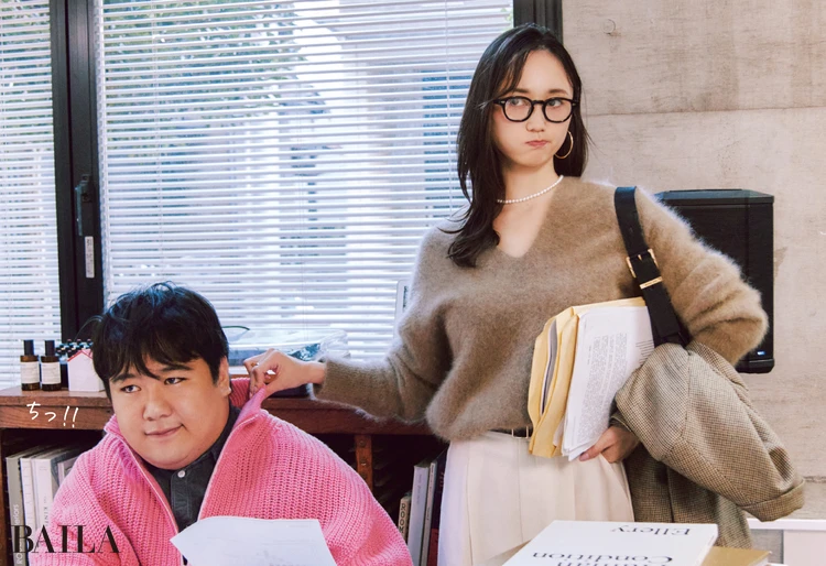 人前に立つ日も普段の日も旬のブラウンで即洒落る!