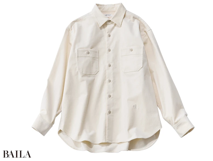 デッサンのしっかり素材シャツ