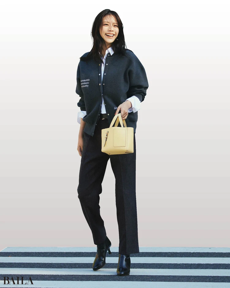 2月22日（日）のコーデ 貴島明日香　パンツコーデ